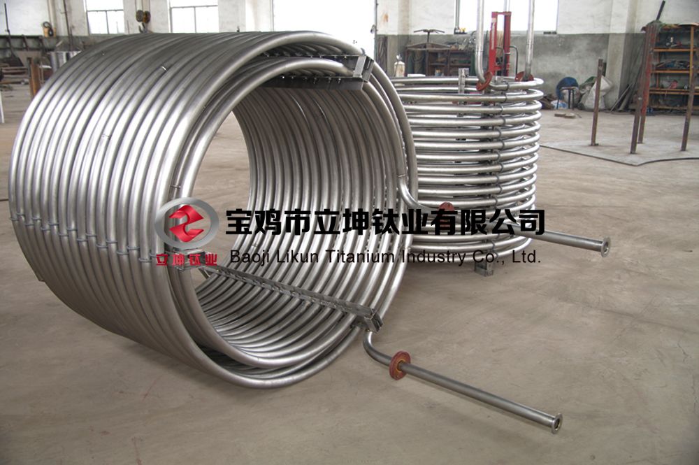 單層雙層方形鈦盤管